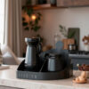 Black Coffee Organizer Station